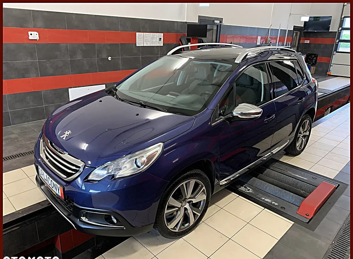 samochody osobowe Peugeot 2008 cena 31900 przebieg: 219000, rok produkcji 2013 z Łuków